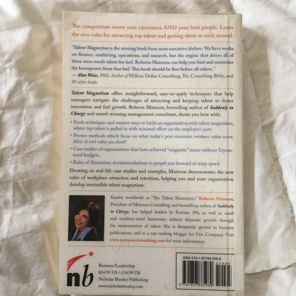 (SOLD) Roberta Matuson: Talent Magnestism - Picture 2 of 3